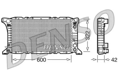 Теплообменник (DENSO: DRM10092)