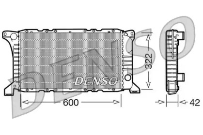 Теплообменник (DENSO: DRM10097)