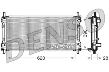 Теплообменник (DENSO: DRM10102)