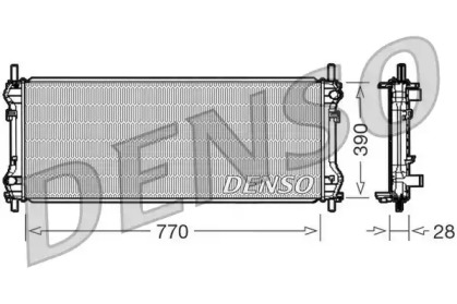 Теплообменник (DENSO: DRM10103)