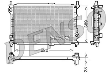 Теплообменник (DENSO: DRM10107)