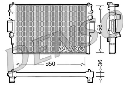 Теплообменник (DENSO: DRM12007)