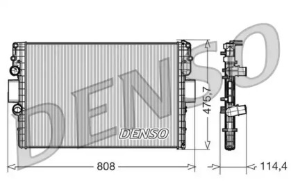 Теплообменник (DENSO: DRM12010)