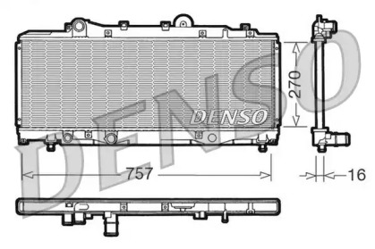 Теплообменник (DENSO: DRM13001)