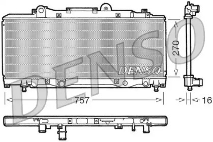 Теплообменник (DENSO: DRM13002)