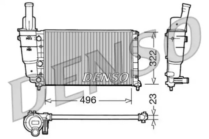 Теплообменник (DENSO: DRM13003)