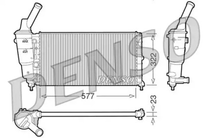 Теплообменник (DENSO: DRM13006)