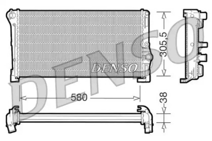 Теплообменник (DENSO: DRM13010)