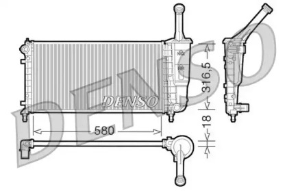 Теплообменник (DENSO: DRM13011)