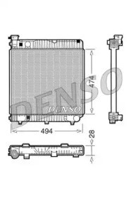 Теплообменник (DENSO: DRM17001)