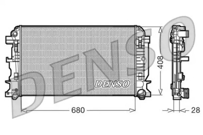 Теплообменник (DENSO: DRM17009)