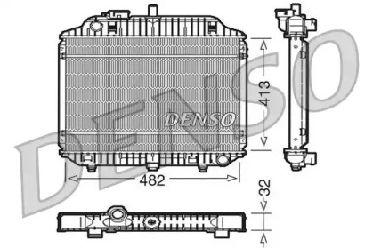 Теплообменник (DENSO: DRM17010)