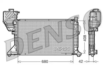 Теплообменник (DENSO: DRM17011)