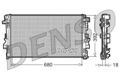 Теплообменник (DENSO: DRM17012)