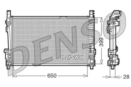 Теплообменник (DENSO: DRM17013)