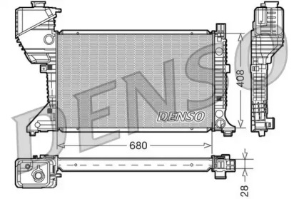 Теплообменник (DENSO: DRM17015)