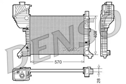 Теплообменник (DENSO: DRM17016)