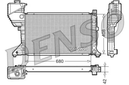 Теплообменник (DENSO: DRM17017)