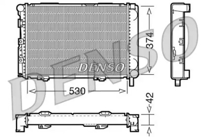 Теплообменник (DENSO: DRM17025)