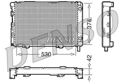 Теплообменник (DENSO: DRM17026)