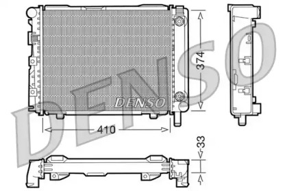 Теплообменник (DENSO: DRM17029)