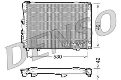 Теплообменник (DENSO: DRM17030)