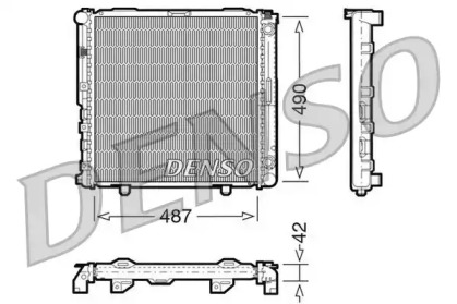 Теплообменник (DENSO: DRM17031)