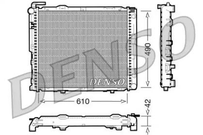 Теплообменник (DENSO: DRM17036)