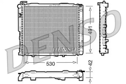 Теплообменник (DENSO: DRM17037)