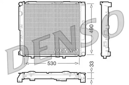 Теплообменник (DENSO: DRM17038)