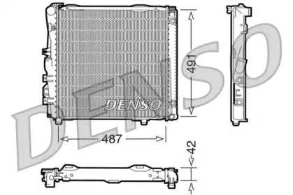 Теплообменник (DENSO: DRM17052)