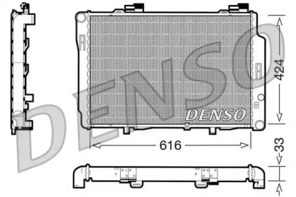 Теплообменник (DENSO: DRM17070)