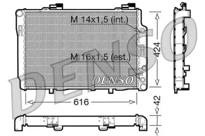 Теплообменник (DENSO: DRM17073)