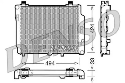 Теплообменник (DENSO: DRM17074)