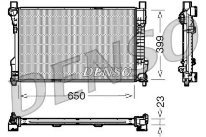 Теплообменник (DENSO: DRM17081)