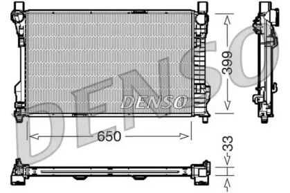 Теплообменник (DENSO: DRM17082)