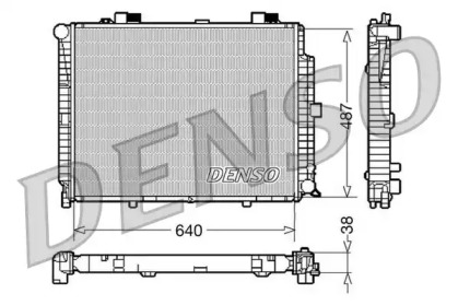 Теплообменник (DENSO: DRM17086)