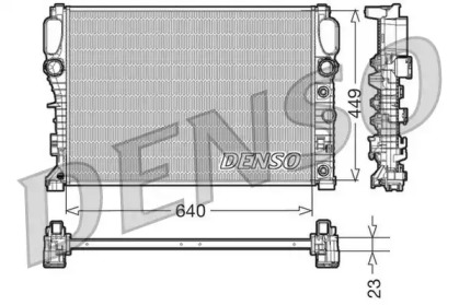 Теплообменник (DENSO: DRM17090)