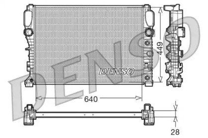 Теплообменник (DENSO: DRM17091)