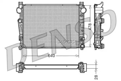 Теплообменник (DENSO: DRM17092)