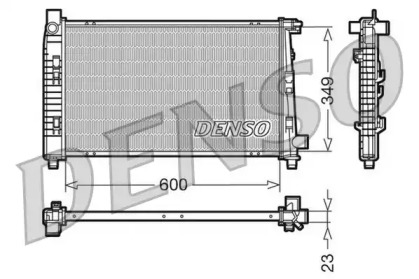 Теплообменник (DENSO: DRM17100)