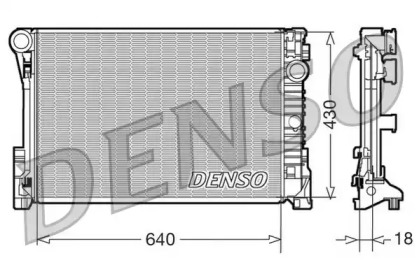 Теплообменник (DENSO: DRM17111)