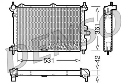 Теплообменник (DENSO: DRM20014)