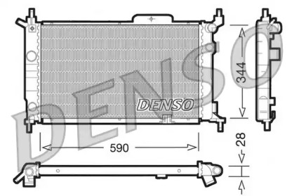 Теплообменник (DENSO: DRM20015)