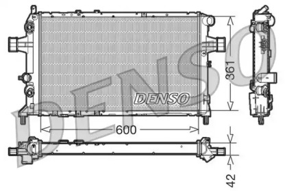 Теплообменник (DENSO: DRM20016)