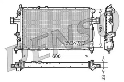 Теплообменник (DENSO: DRM20017)