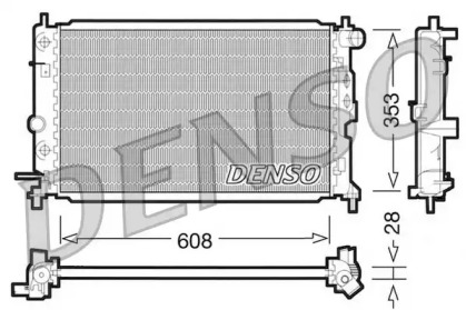 Теплообменник (DENSO: DRM20026)