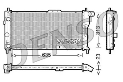 Теплообменник (DENSO: DRM20034)