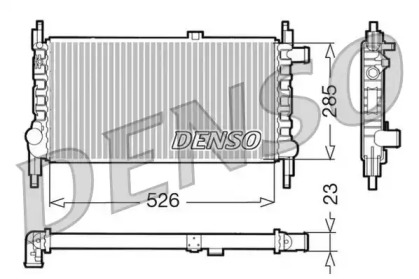 Теплообменник (DENSO: DRM20035)