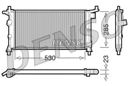 Теплообменник (DENSO: DRM20037)